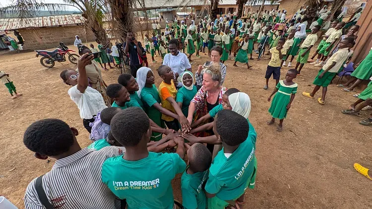 Children and young people at Dream Village — the next generation